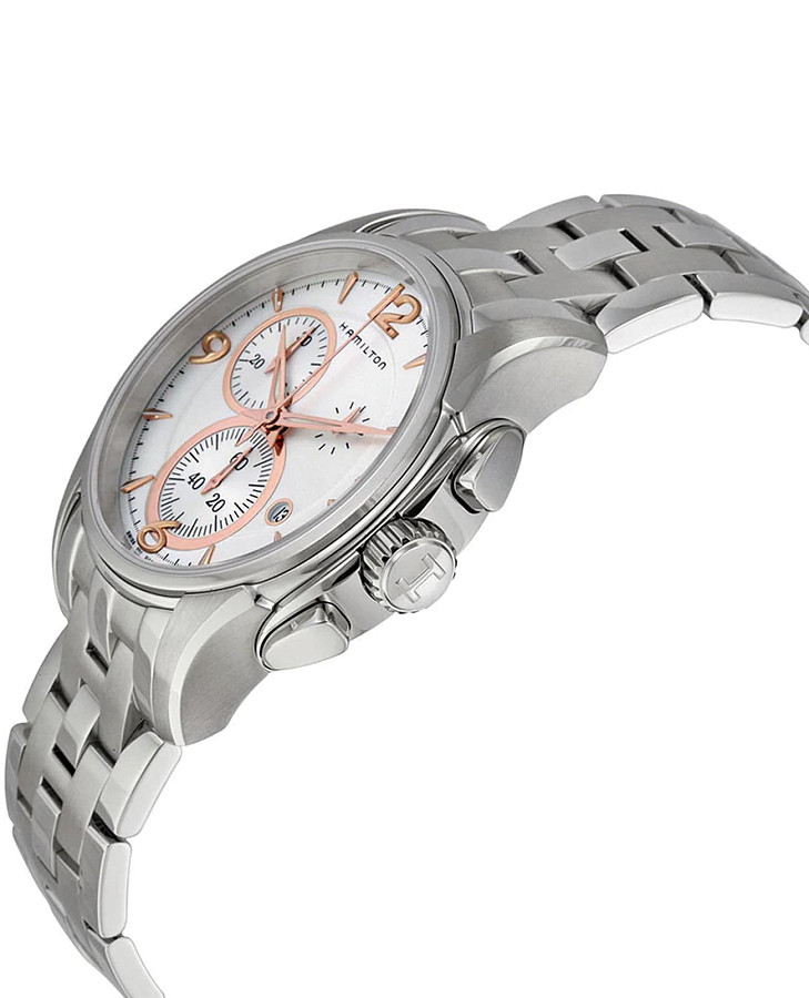 Часы Hamilton Jazzmaster Chrono Quartz H32612155 — кварцевые, сталь