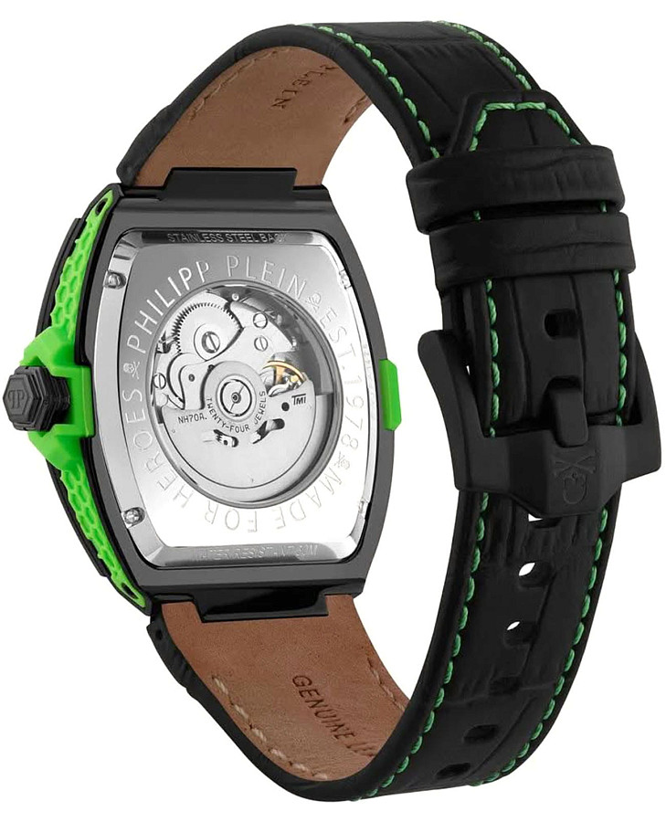 Часы Philipp Plein The Skeleton PWJFA1426 — механические, сталь металл