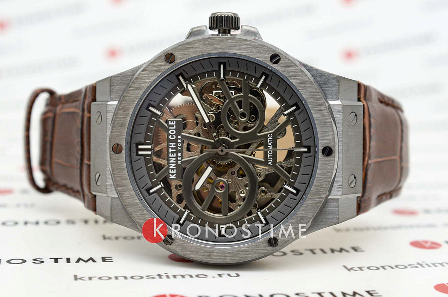 Часы Kenneth Cole Automatic KCWGE0033502 — механические, металл сталь