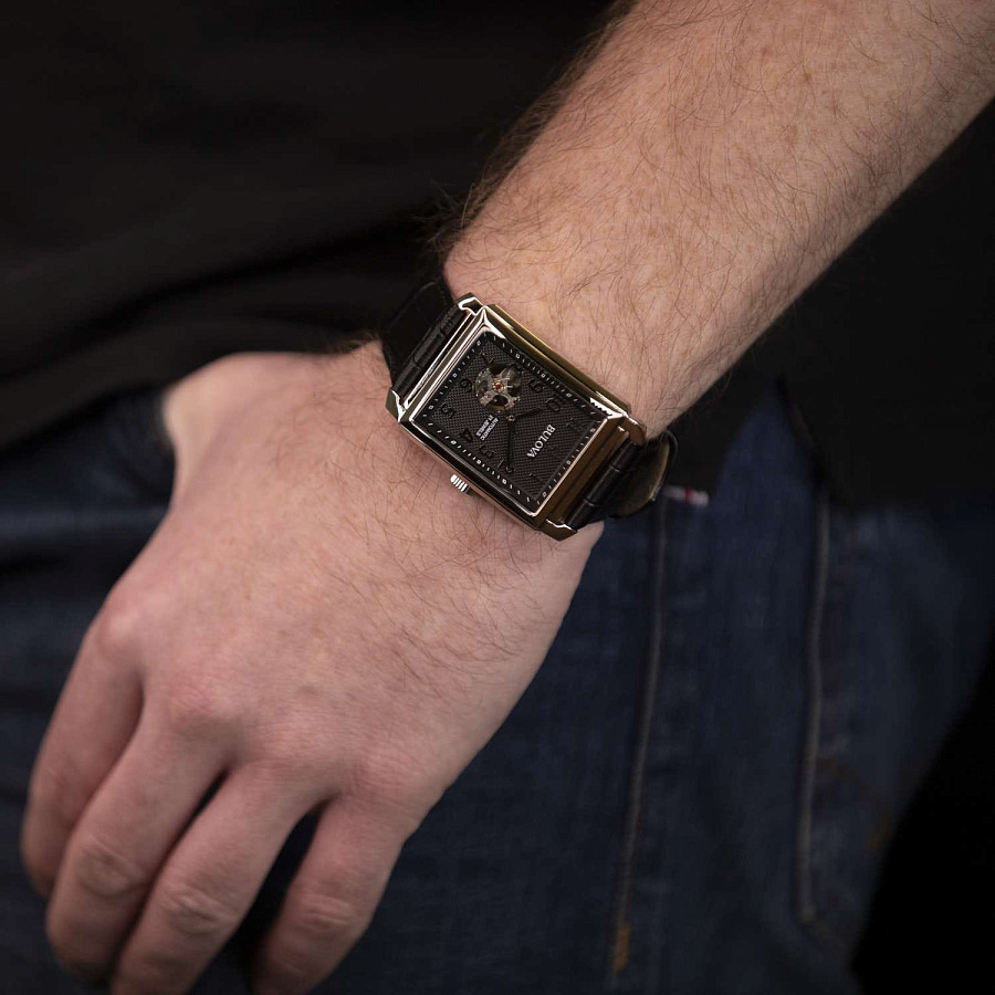 Часы Bulova Sutton 96A269 — металл сталь, США