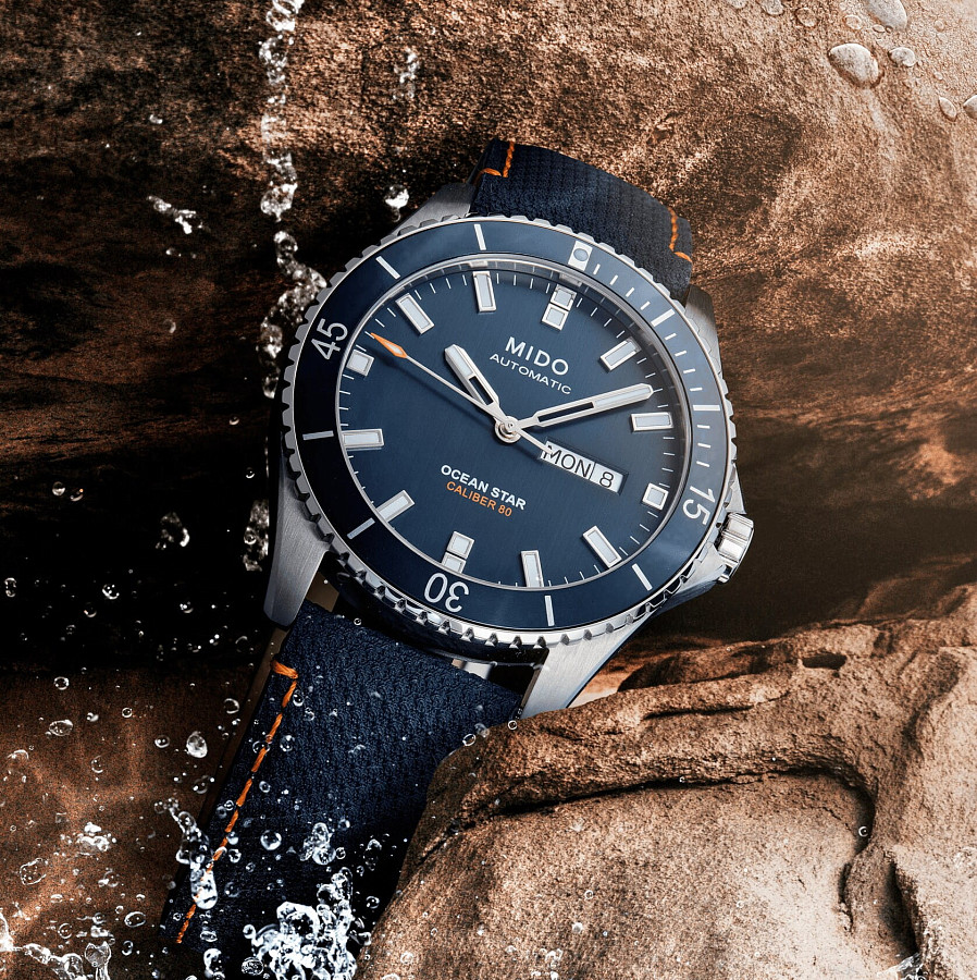 Часы Mido Ocean Star Red Bull Cliff Diving M026.430.17.041.00 — механические, Швейцария, мужские