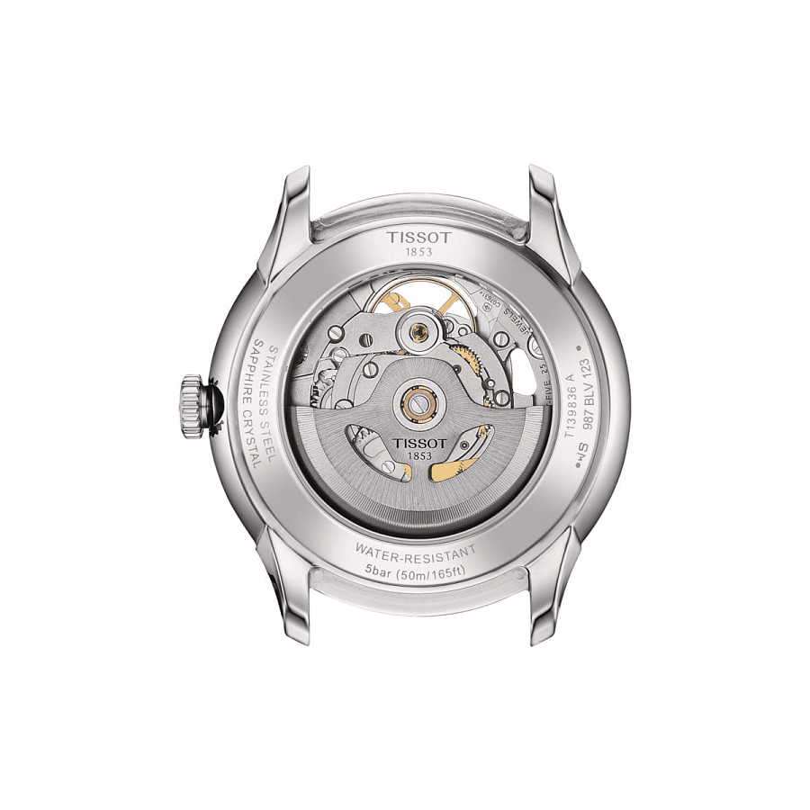 Часы Tissot Chemin des Tourelles Squelette T139.836.11.048.00 — сталь металл, Швейцария
