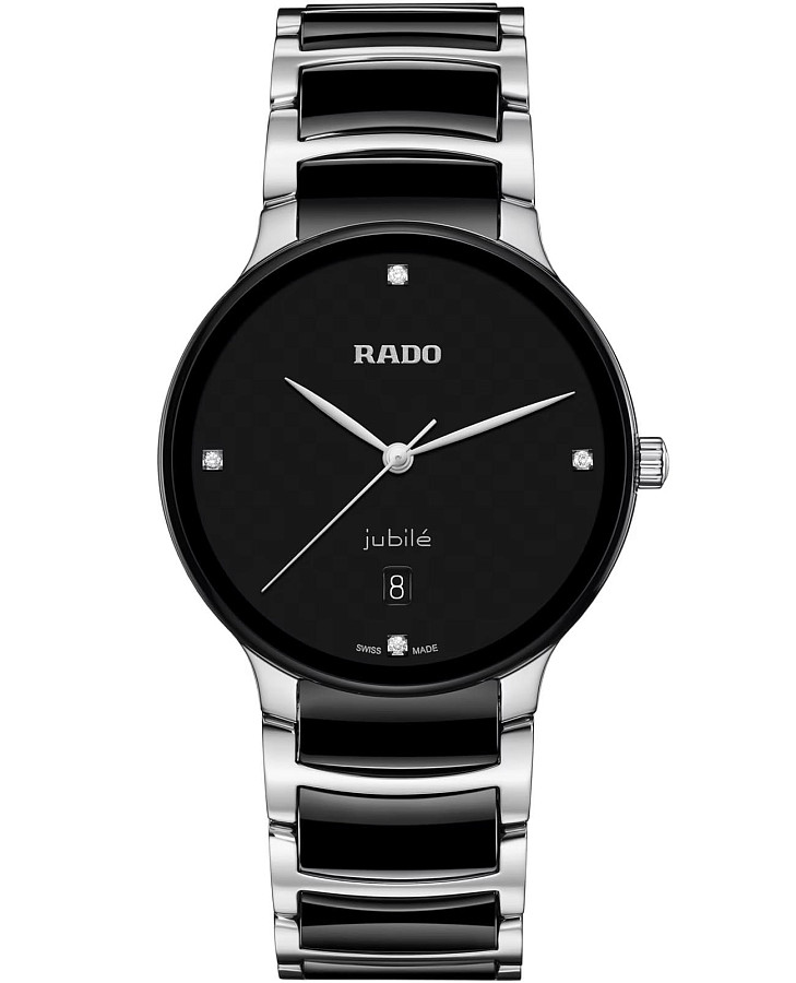 Часы Rado Centrix Diamonds R30021712 — мужские, черный