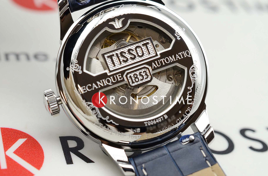 Часы Tissot Le Locle Powermatic 80 T006.407.16.043.00 — мужские, кожаный