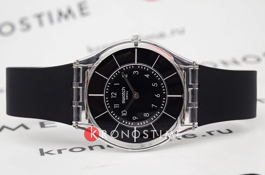 Часы Swatch Skin Classic Biosourced SS08K103 — кварцевые, пластик