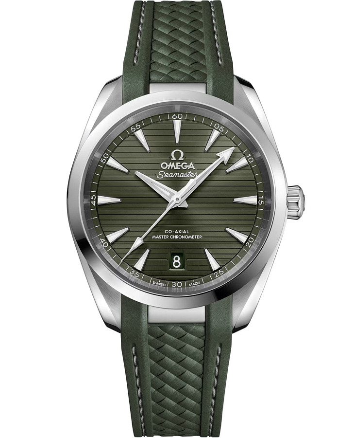Часы Omega Seamaster Aqua Terra 220.12.38.20.10.001 — мужские, зеленый