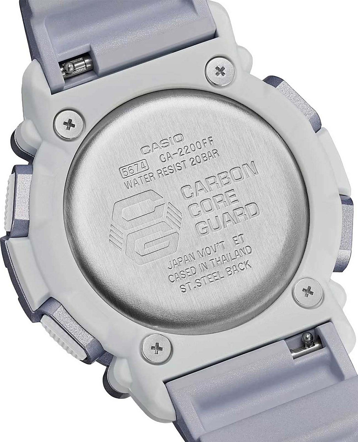 Часы Casio G-Shock GA-2200FF-8ADR (GA-2200FF-8A) — карбон пластик, Япония
