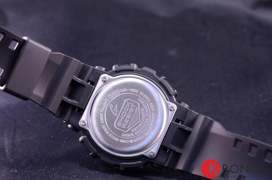 Часы Casio G-Shock GAX-100B-1A — пластик, мужские