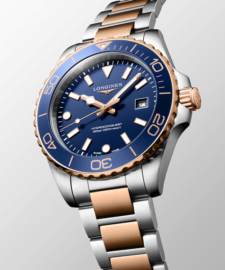 Часы Longines HydroConquest L3.769.3.98.7 — сталь металл, Швейцария