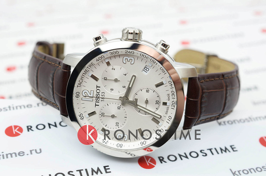 Часы Tissot PRC 200 Chronograph T055.417.16.017.01 — Швейцария, кварцевые