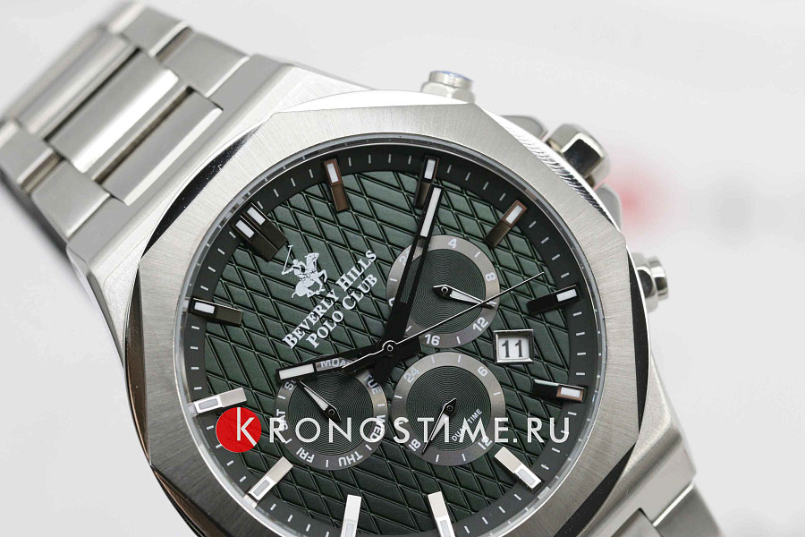 Часы Beverly Hills Polo Club BP3361X.370 — кварцевые, металл сталь