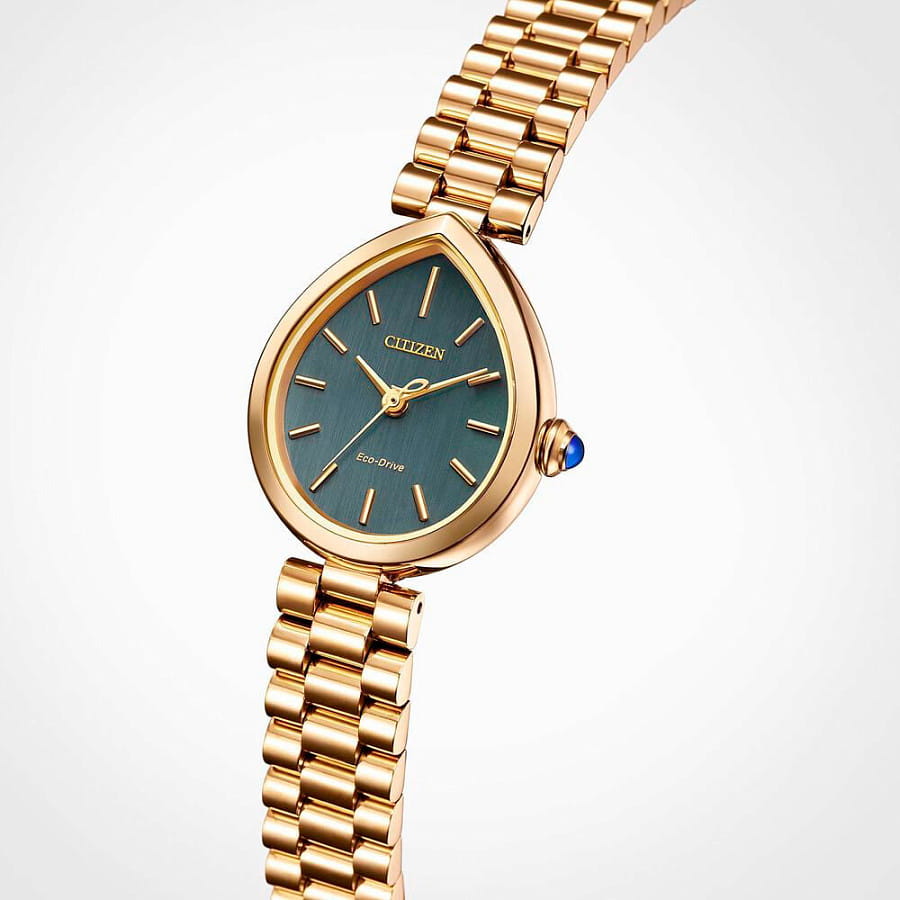 Часы Citizen Eco-Drive EM1203-57X — сталь металл, Япония