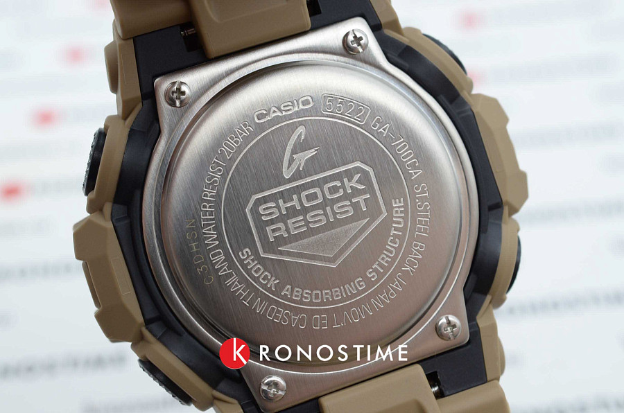 Часы Casio G-Shock GA-700CA-5A — Япония, электронные