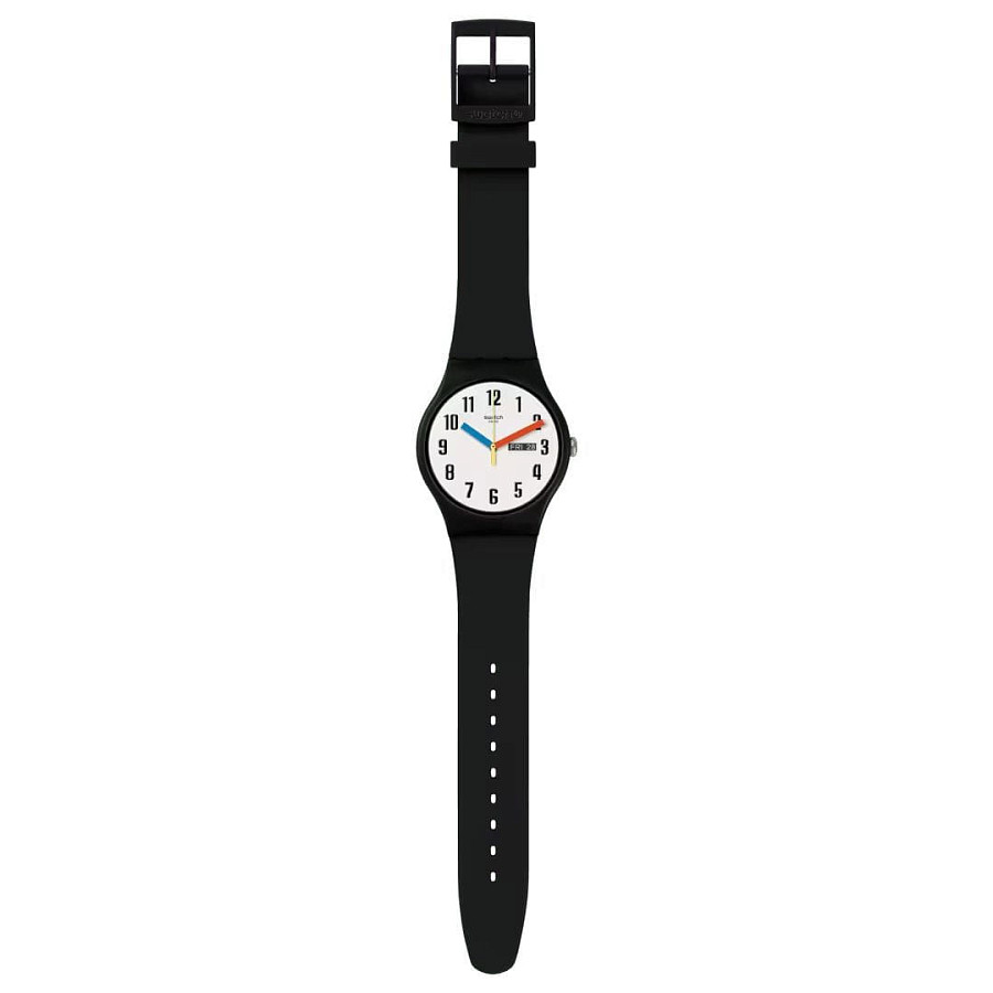 Часы Swatch New Gent Biosourced SO29B705 — пластик, Швейцария