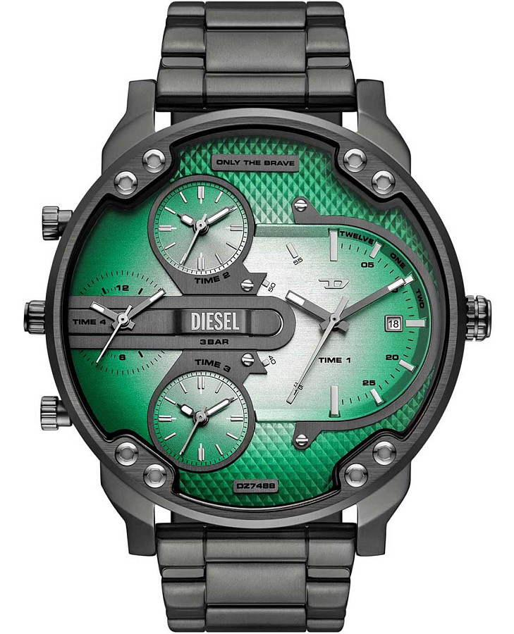 Часы Diesel Mr. Daddy 2.0 DZ7488 — мужские, зеленый
