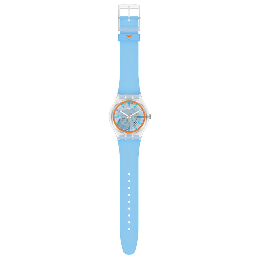 Часы Swatch New Gent Swatch Pay! SVIK102-5300 — кварцевые, пластик