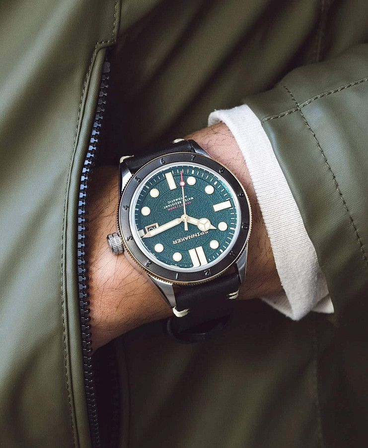 Часы Spinnaker Cahill SP-5096-03 — сталь металл, кожаный