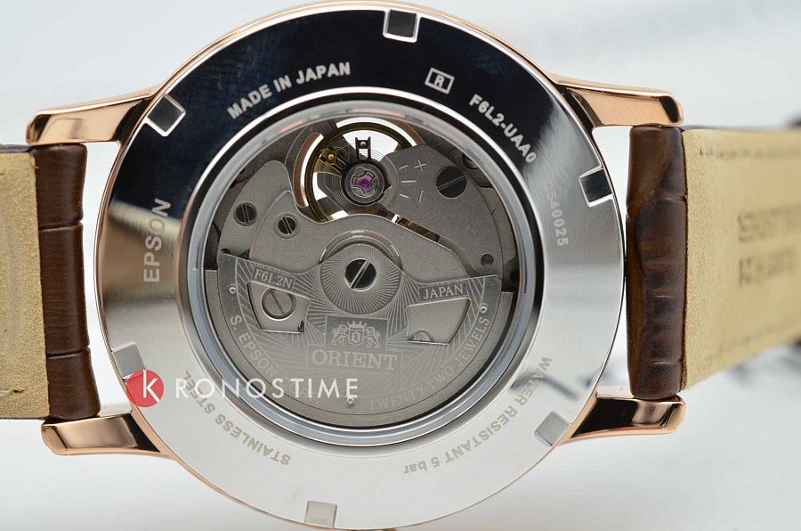 Часы Orient Sun & Moon RA-AS0002S (RN-AS0002S) — мужские, кожаный