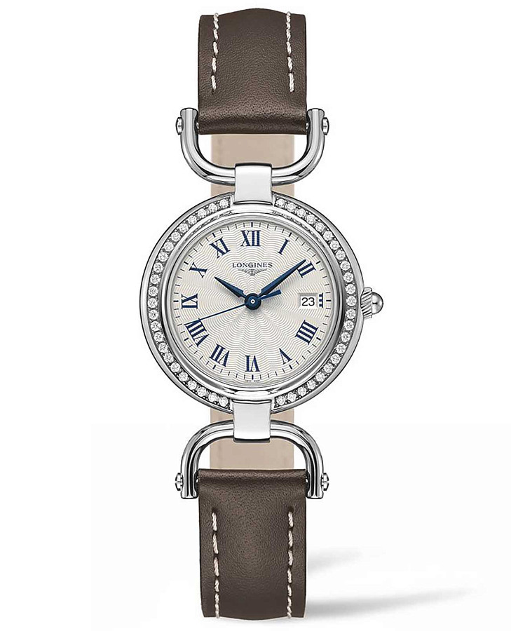 Часы Longines Equestrian Collection L6.131.0.71.2 — женские, белый