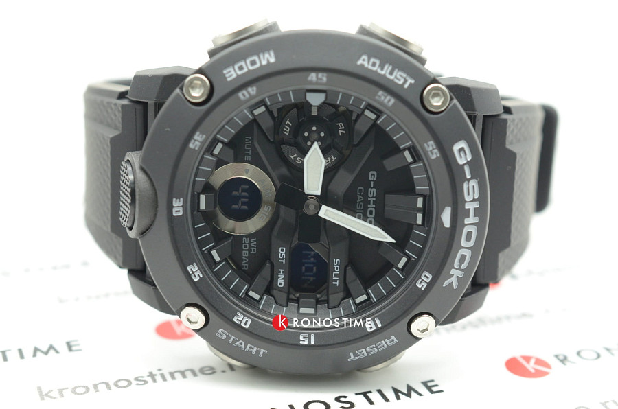 Часы Casio G-Shock GA-2000S-1ADR (GA-2000S-1A) — черный, электронные