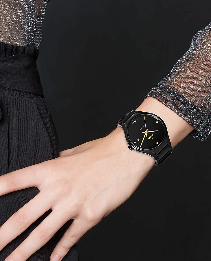 Часы Rado True Automatic Diamonds R27056712 — мужские, высокотехнологичная плазменная керамика