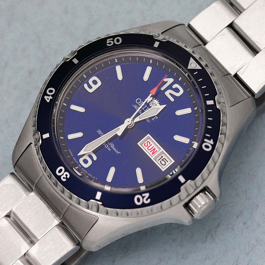 Часы Orient Diving Sports Automatic AA02002D — синий, механические