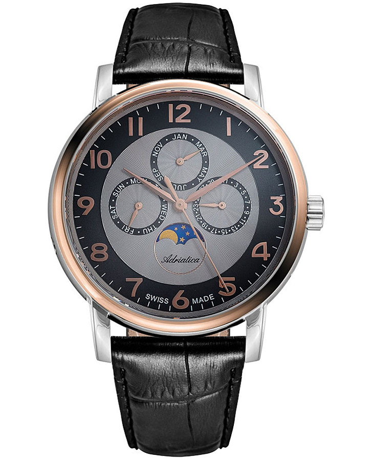 Часы Adriatica Moonphase A8274.R227QF — мужские