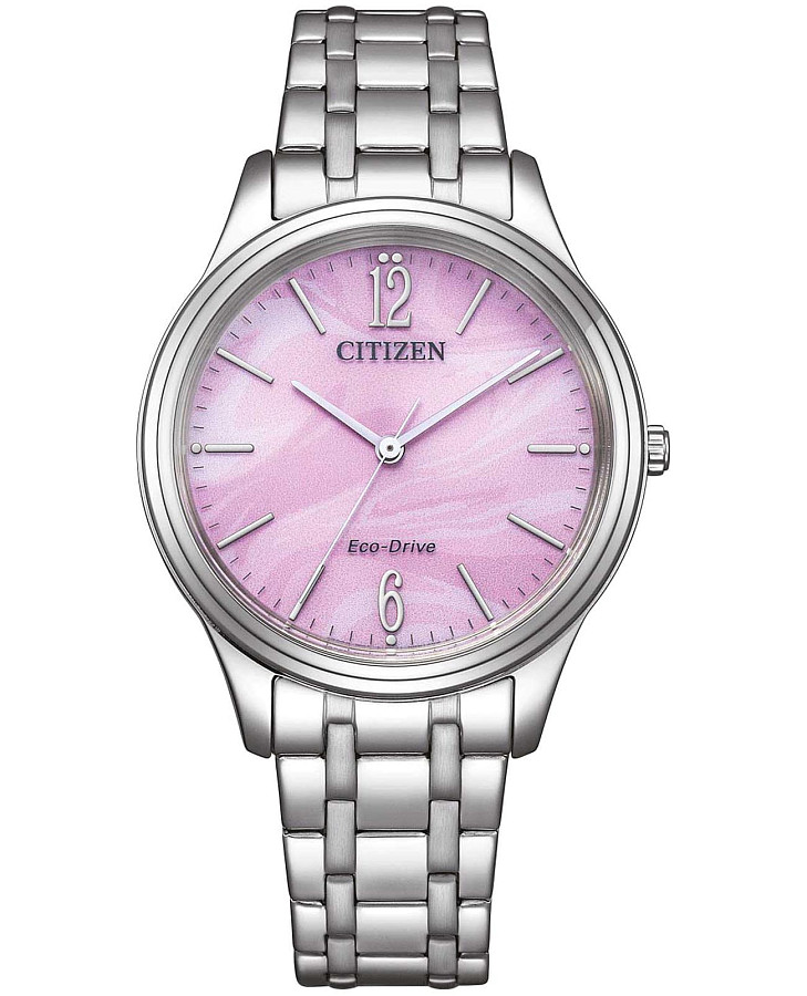Часы Citizen Eco-Drive EM0411-71X — женские, розовый