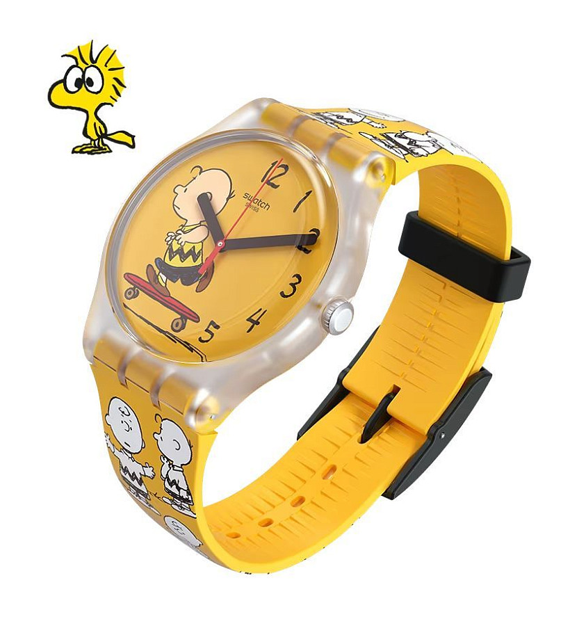 Часы Swatch New Gent Biosourced SO29Z101 — силикон, мужские