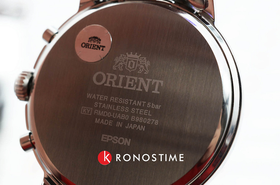 Часы Orient RA-KV0301L (RN-KV0301L) — синий, сталь металл