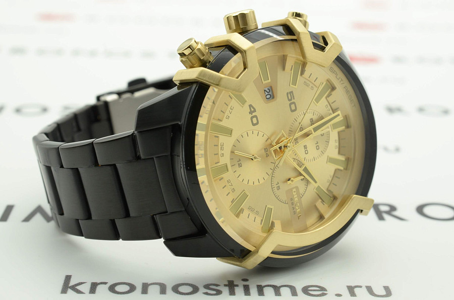 Часы Diesel Griffed DZ4525 — сталь c pvd покрытием, мужские