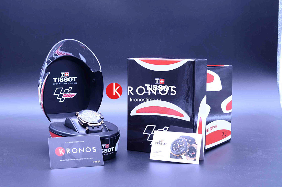 Часы Tissot T-Race Motogp 2018 Limited Edition T115.417.37.061.00 — кварцевые, Швейцария, мужские