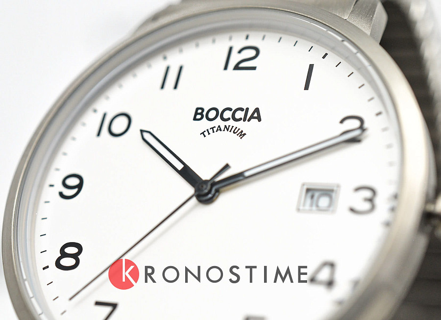 Часы Boccia Titanium 3660-01 — Германия, кварцевые