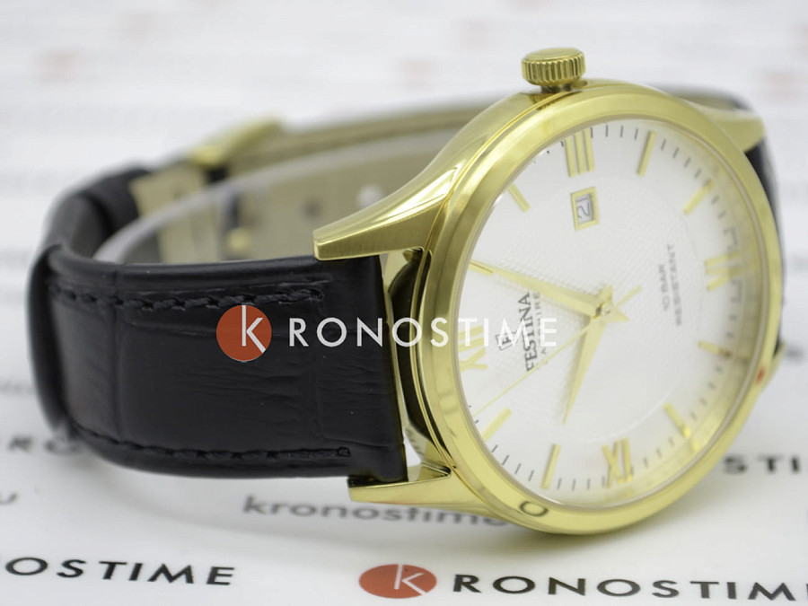 Часы Festina Classics F20010/2 — кожаный, мужские