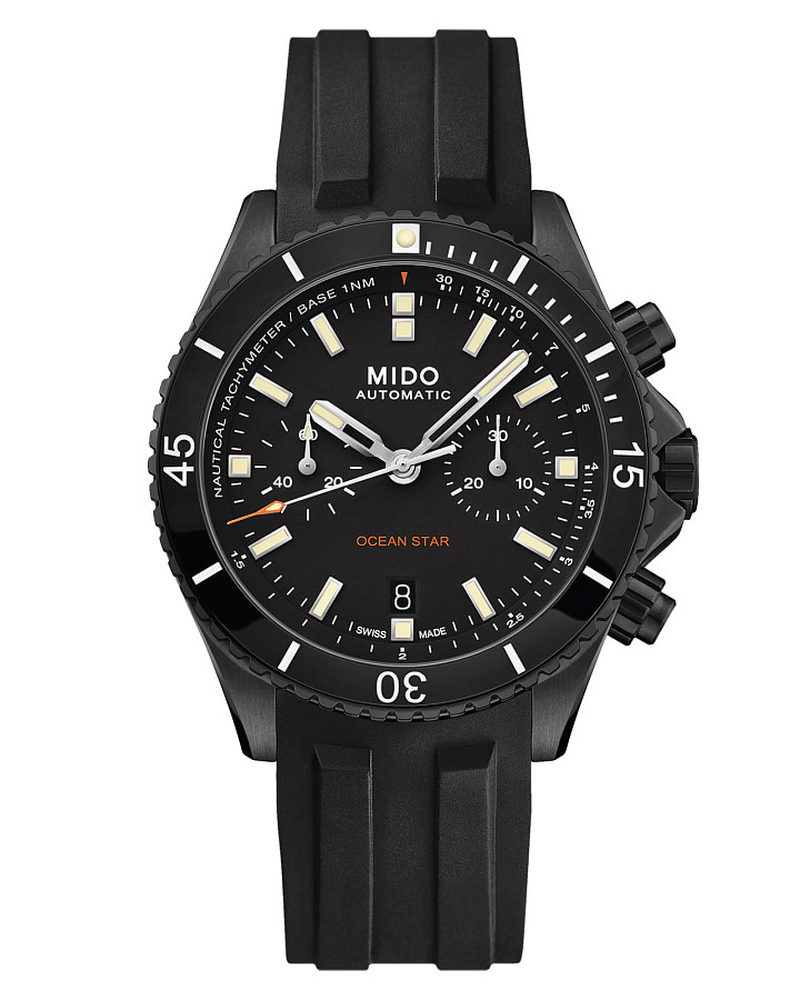 Часы Mido Ocean Star Chronograph M026.627.37.051.00 — механические, металл сталь