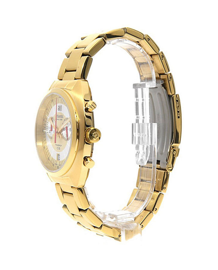 Часы Atlantic Timeroy 70467.45.35 — нержавеющая сталь с pvd-покрытием, мужские