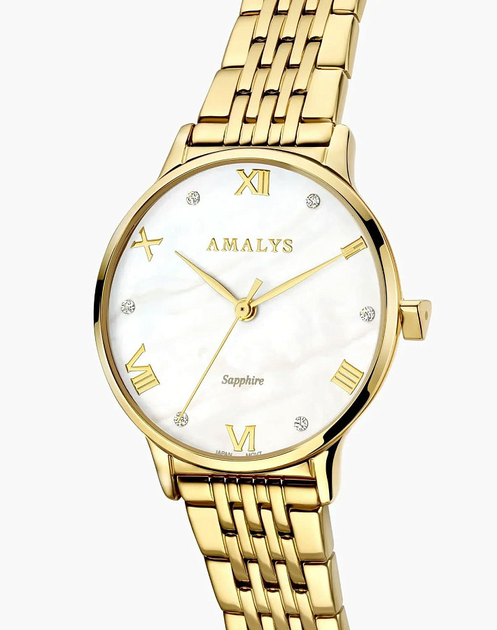 Часы Amalys Audrey AMW-217 — кварцевые, металл сталь