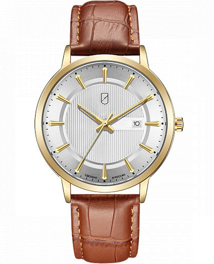 Часы УЧЗ Spectr 1521A2L4 — мужские, серебристый