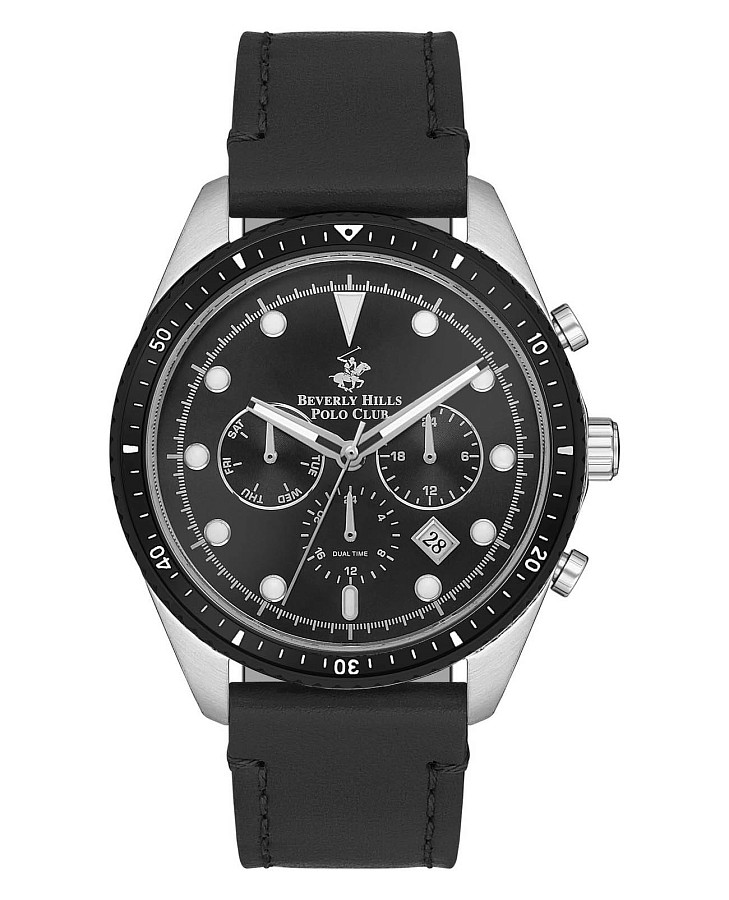 Часы Beverly Hills Polo Club BP3355X.351 — мужские, черный