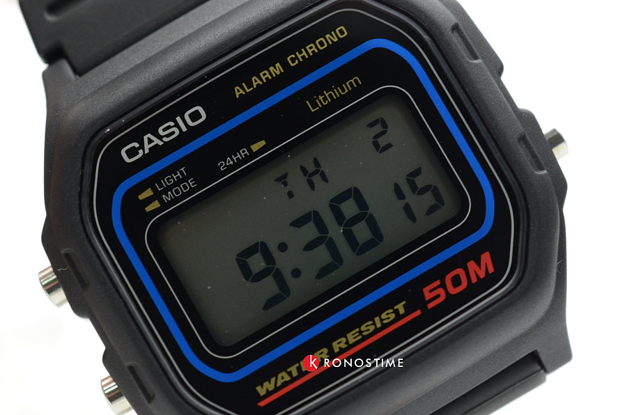 Часы Casio Collection W-59-1 — кварцевые, пластик