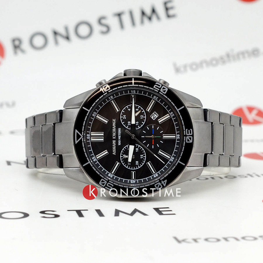Часы Armani Exchange Dante AX1959 — кварцевые, металл сталь