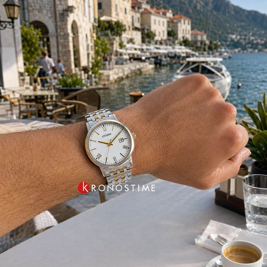Часы Citizen Eco-Drive BM6774-51C — мужские, двухцветный