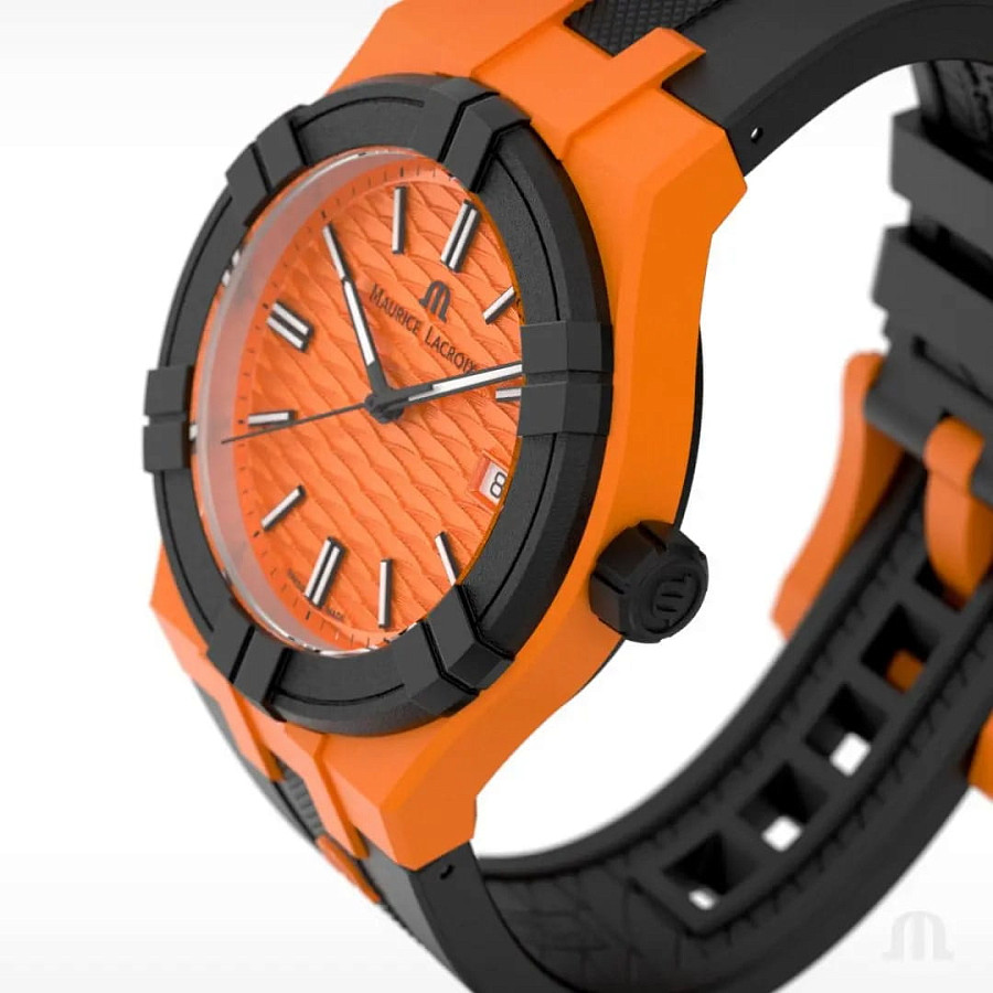 Часы Maurice Lacroix Aikon Tide AI2008-50050-300-0 — кварцевые, металл сталь