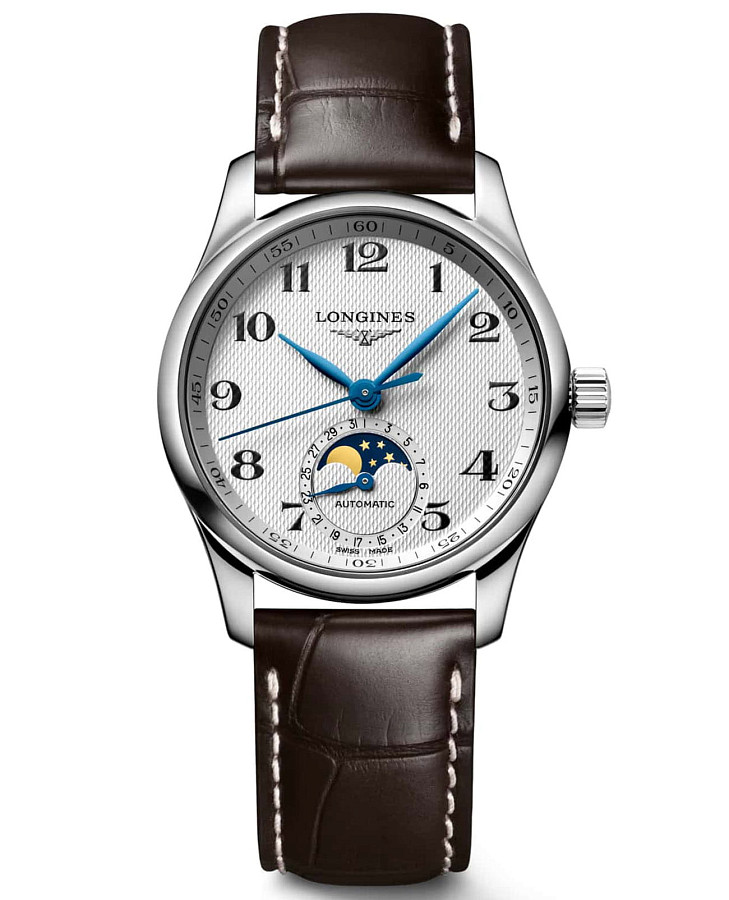 Часы Longines Master Collection L2.409.4.78.3 — женские, белый
