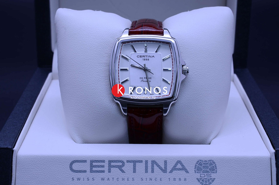Часы Certina DS Prime C028.310.16.426.00 — кожаный, женские