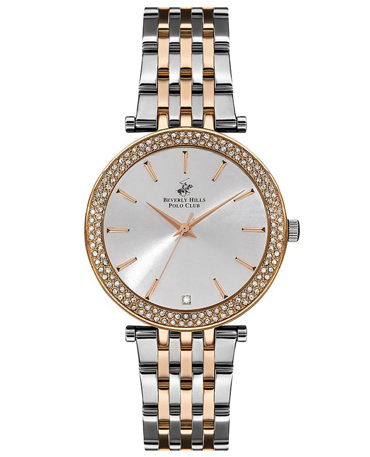 Часы Beverly Hills Polo Club BP3183C.530 — женские, серебристый