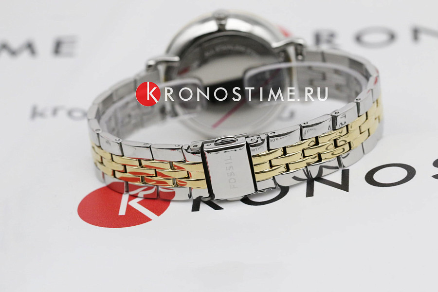 Часы Fossil Georgia ES5166 — кварцевые, металл сталь