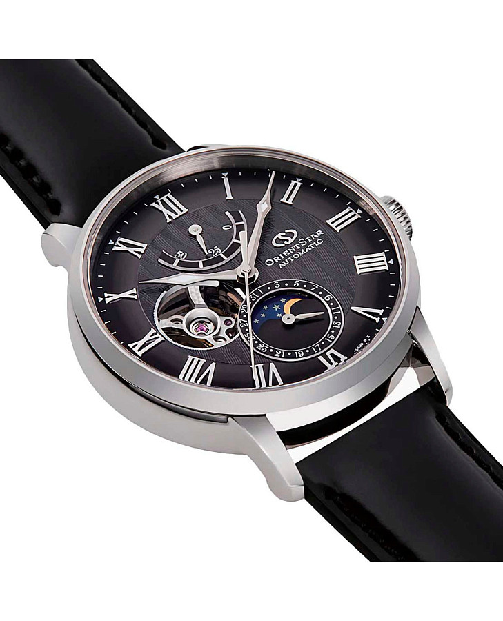 Часы Orient Star RE-AY0107N (RK-AY0107N) — механические, сталь металл