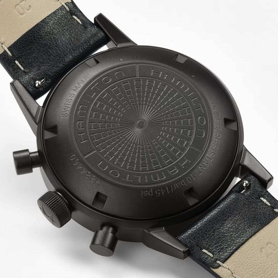 Часы Hamilton American Classic Intra-matic Autochrono Full Black H38446731 — Швейцария, механические