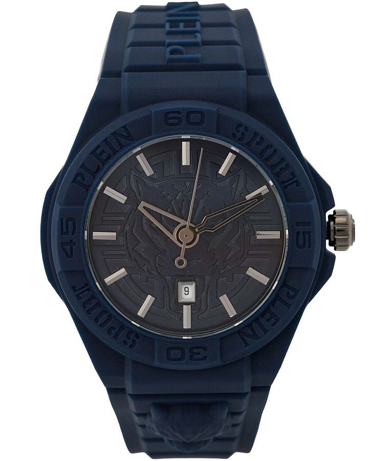 Часы Plein Sport Fearless Date PSHDA0424 — мужские, синий